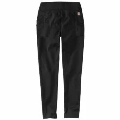 'Carhartt' Women's Fitted Lightweight Utility Legging - Black -Bold Basics 103609 001 Back S19 1024x1024@2x