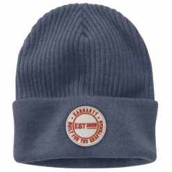 'Carhartt' Knit Cuffed Craftsman Patch Beanie - Folkstone Grey
