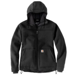 'Carhartt' Women's Super Dux Sherpa Lined Jacket - Black -Bold Basics 104927 N04 WF21 e 1024x1024@2x