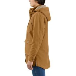 'Carhartt' Women's Washed Duck Coat - Carhartt Brown -Bold Basics 105512 BRN AVR WF22 b 1024x1024@2x
