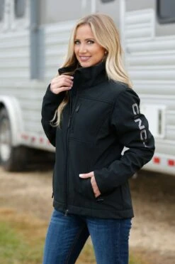 'Cinch' Women's Concealed Carry Bonded Jacket - Black -Bold Basics MAJ9866002 1024x1024@2x
