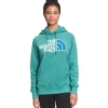 'The North Face' Women's Half Dome Pullover Hoodie - Porcelain Green