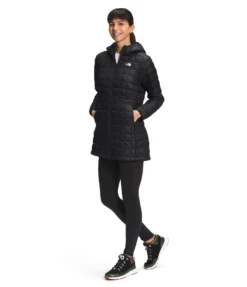 'The North Face' Women's Thermoball Stowable ECO Jacket - TNF Black -Bold Basics NF0A5GLB JK3 model34 1024x1024@2x