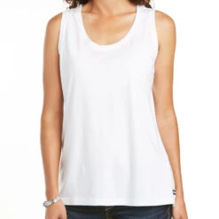 'Ariat' Women's Element Sleeveless Tank - White
