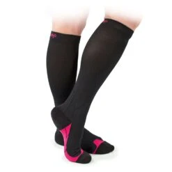 'Powerstep' Women's G2 Recovery Sock - Black 6 'Powerstep' Women's G2 Recovery Sock - Black -Bold Basics g2 womens legs 1 1024x1024@2x