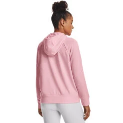 'Under Armour' Women's Shoreline Terry Hoodie - White / Sugar Pink -Bold Basics s7.V5 1371254 100 BC 1024x1024@2x