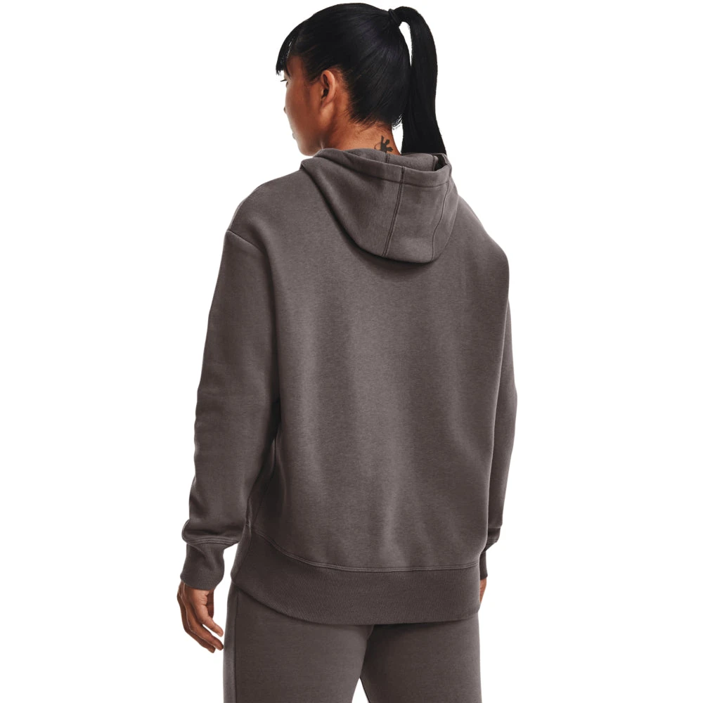 'Under Armour' Women's Rival Fleece Oversized Hoodie - Fresh Clay 3 'Under Armour' Women's Rival Fleece Oversized Hoodie - Fresh Clay - Image 3