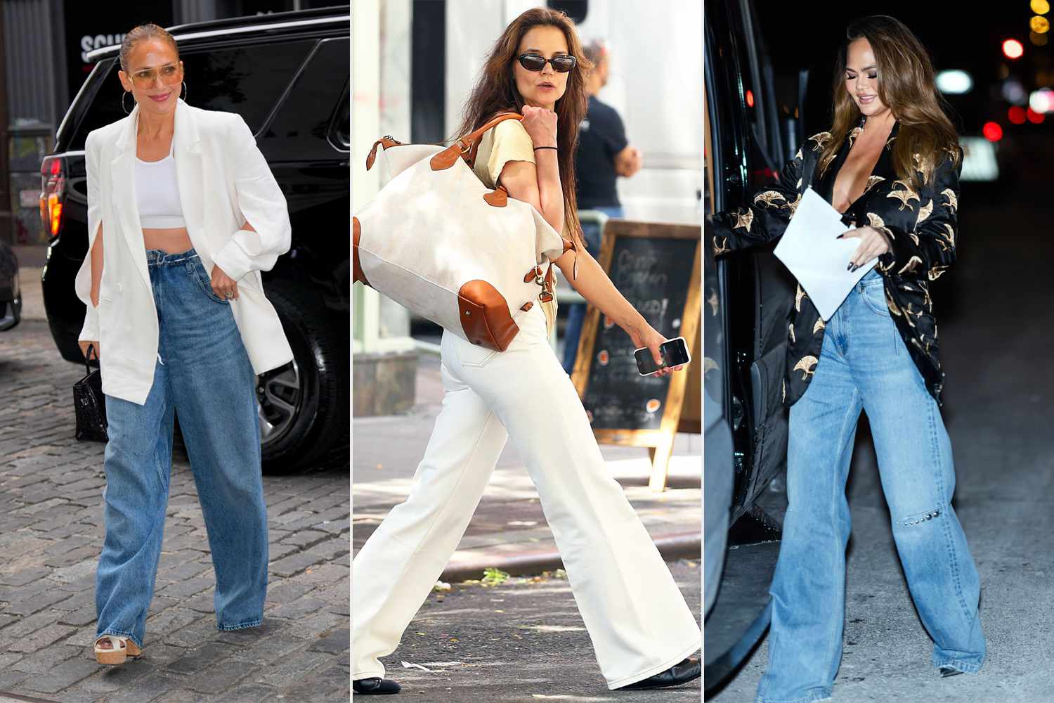 Front Page -Bold Basics editor loved wide leg jeans inspired by celebrities like katie holmes tout 1726874cd0414173ab2f42103d8ffa21